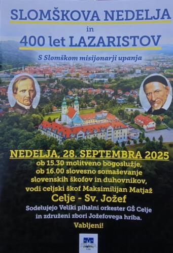 Slomškova nedelja, 28. 9. 2025